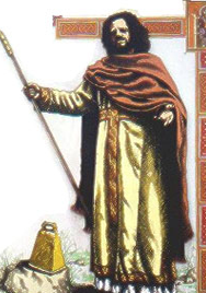 St Fillan of Munster, the son of Feriach, grandson of Cellach Cualann, King of Leinster, received the monastic habit in the Abbey of Saint Fintan Munnu and came to Scotland from Ireland in 717AD.